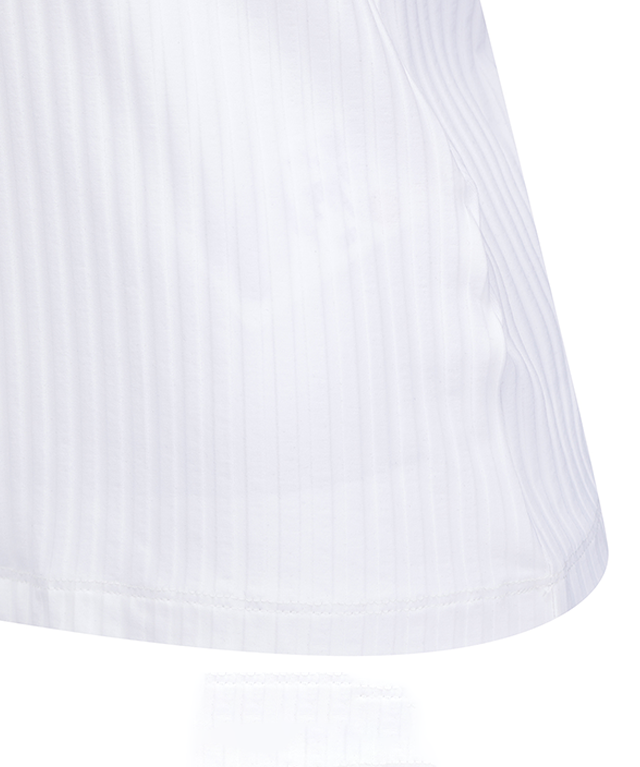 ANEW Golf: Women Color Block Corduroy Sleeveless - White