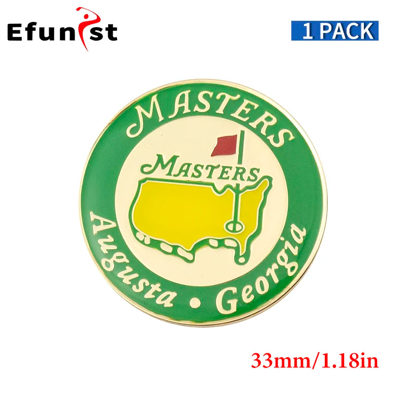 Golf Ball Marker Alloy Mix Various Styles Men Women Golf Hat Clip Golf Cap Clips Mark Golf Supplies Accessories Drop Ship