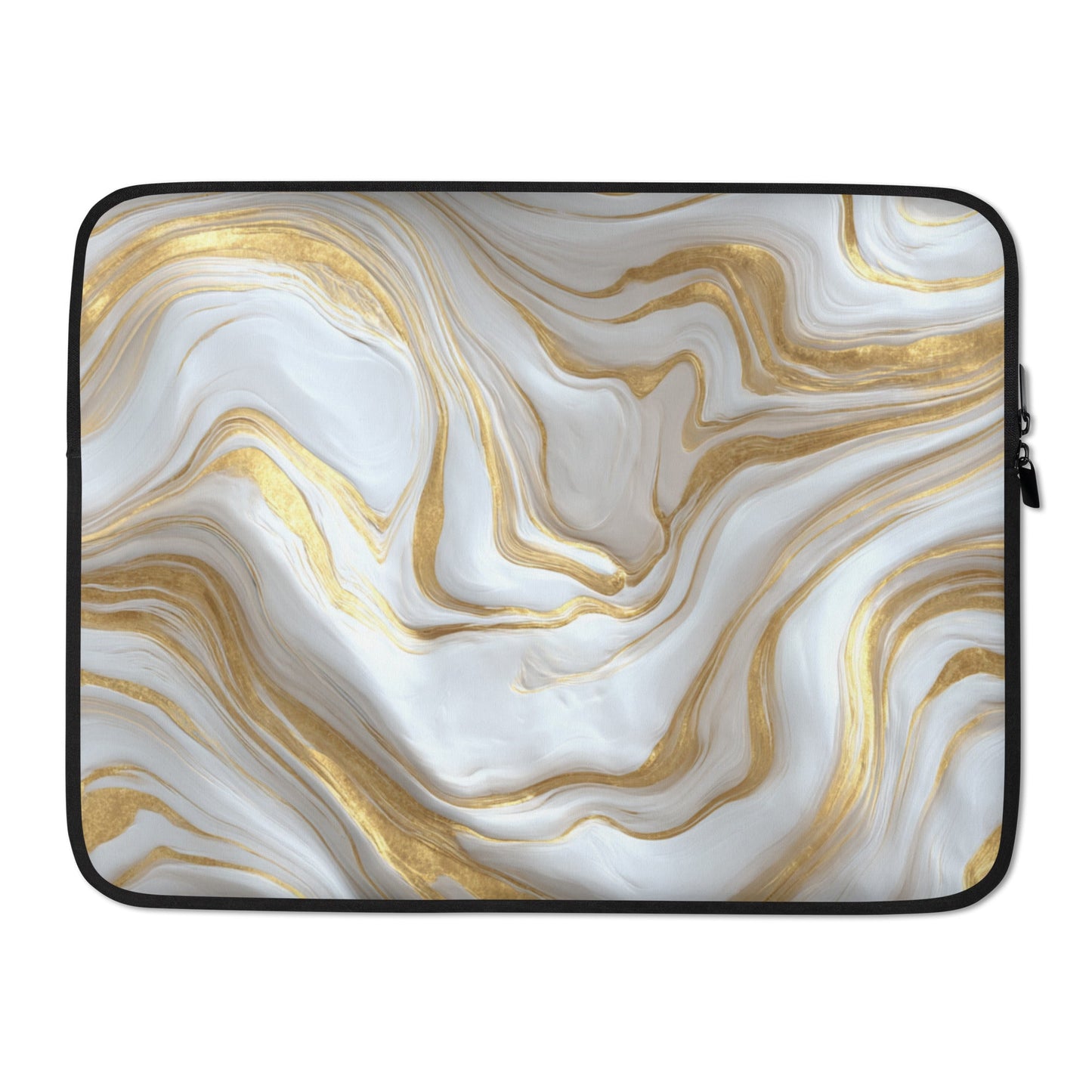Golden Marble Vein Laptop Sleeve-1
