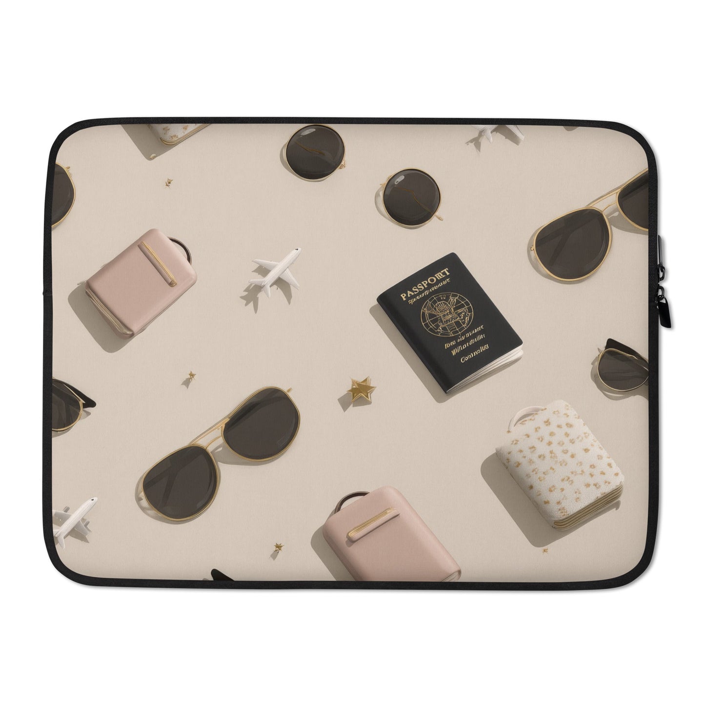 Tropical Passport Laptop Sleeve-1