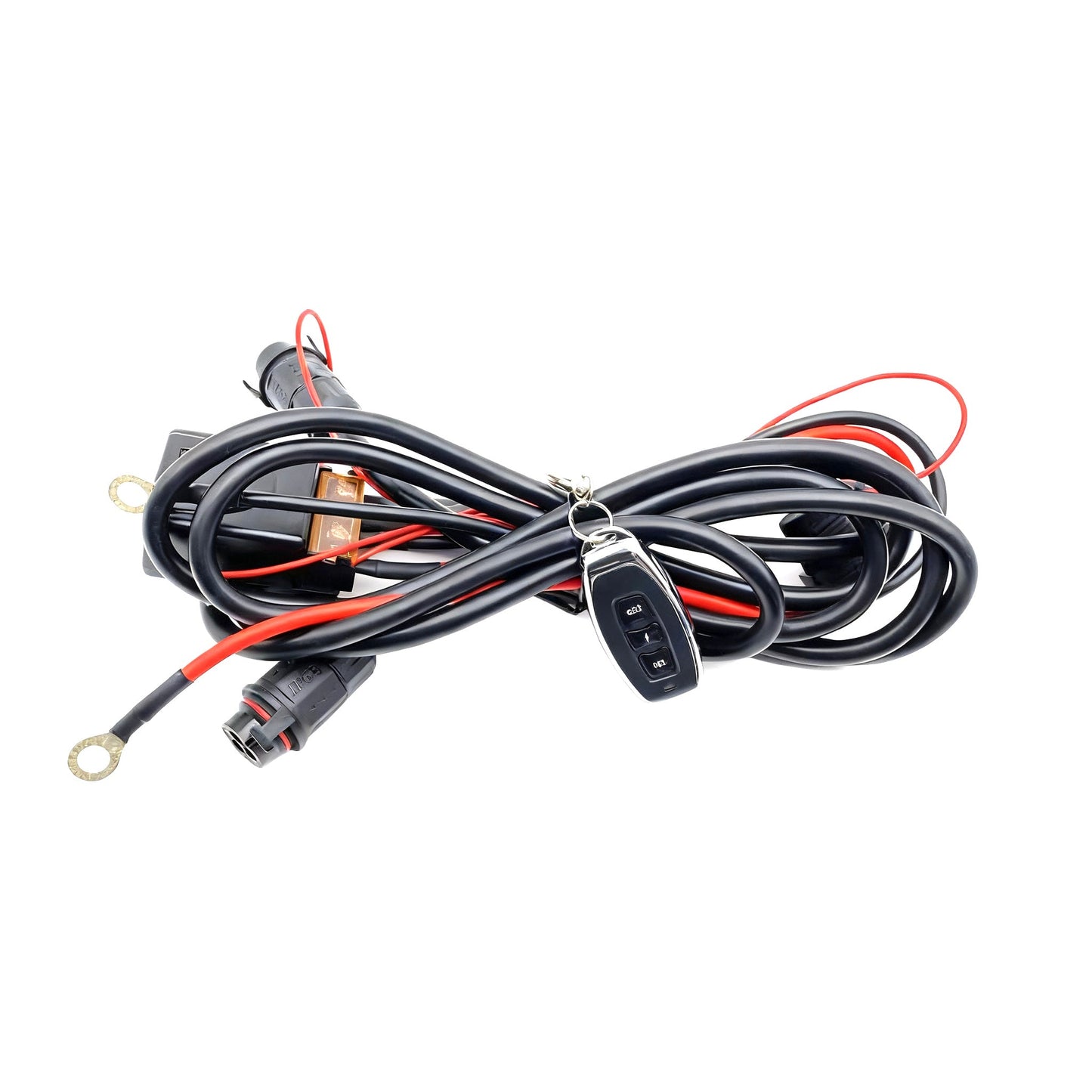 2 PCS 5" 240W LED Off Road Lights CNC billet aluminum 12-48V Amber DRL for Off-Road Truck, 4x4 Jeep, ATV, UTV-4