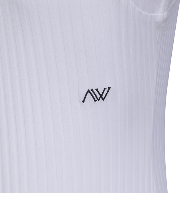 ANEW Golf: Women Color Block Corduroy Sleeveless - White