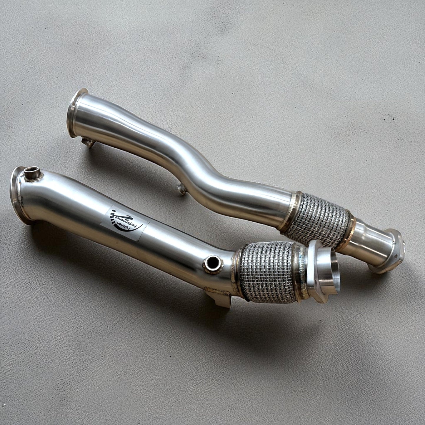 BMW S58 X3M & X4M Catless Race Downpipe (3.5 Inch) - Palenon Performance-0