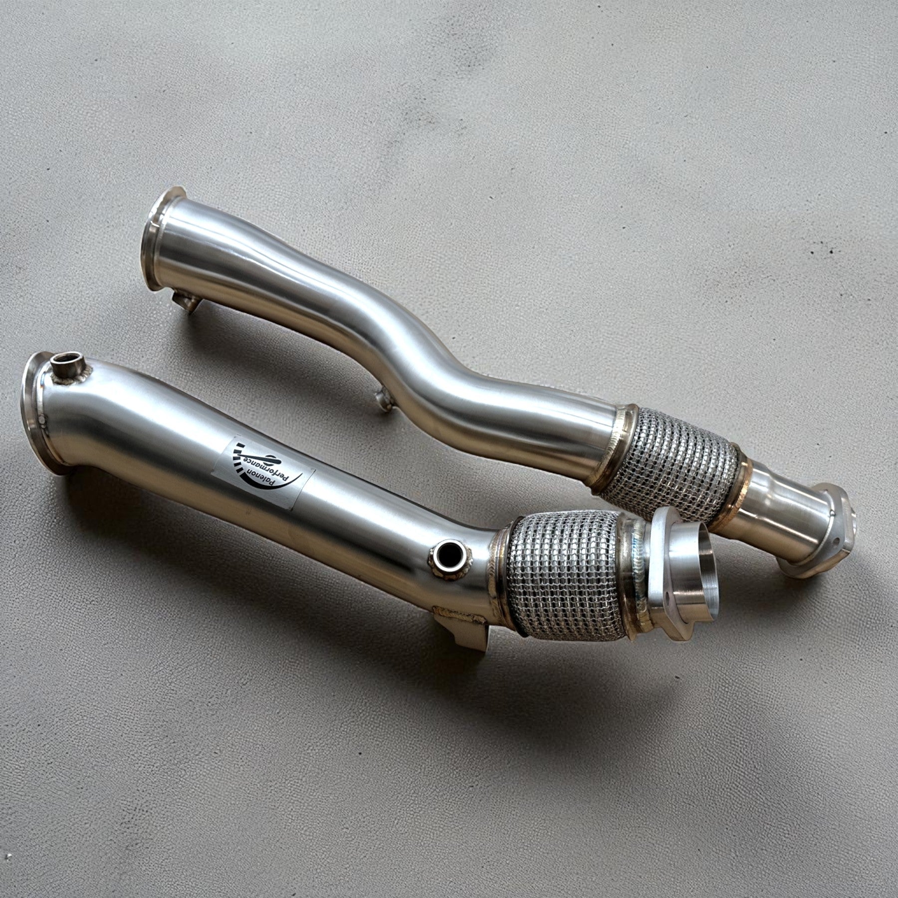 BMW S58 X3M & X4M Catless Race Downpipe (3.5 Inch) - Palenon Performance-0