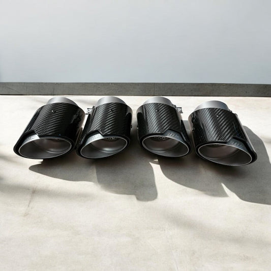 BMW G80 M3, G82/G83 M4 Carbon Fiber Exhaust Tips | Palenon Performance-0
