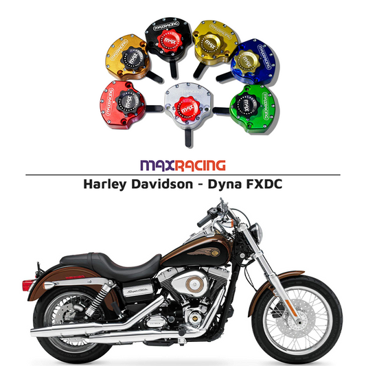 MaxRacing MAX20 Steering Damper for Harley Davidson Dyna FXDC