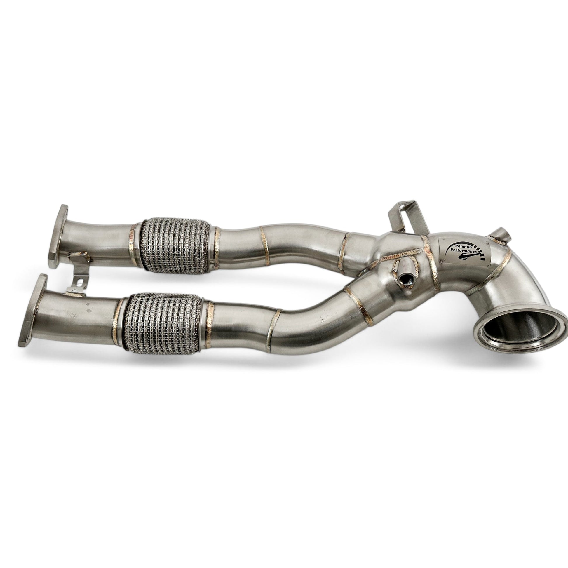 2.5T Race Downpipe For 2018+ Audi RS3 8V, RS3 8Y & TTRS 8S | Palenon Performance-3