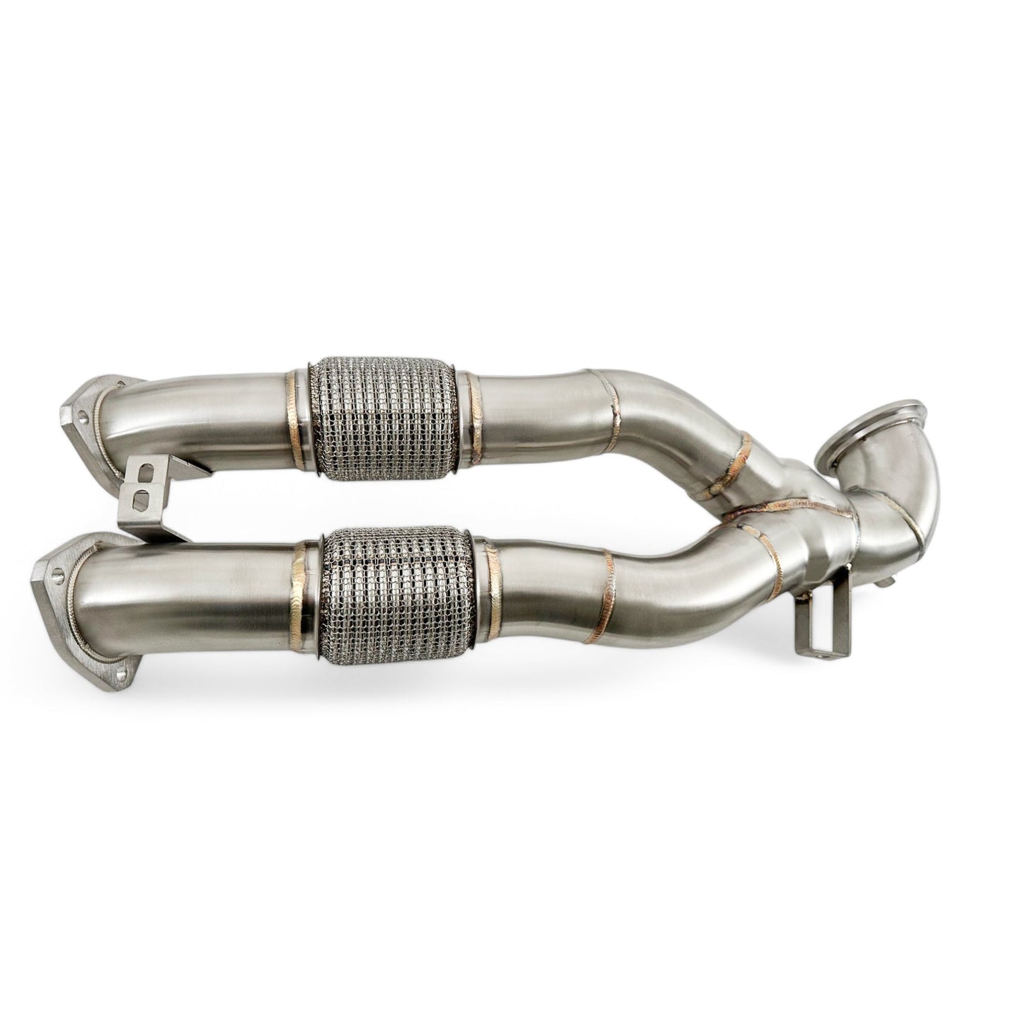 2.5T Race Downpipe For 2018+ Audi RS3 8V, RS3 8Y & TTRS 8S | Palenon Performance-4