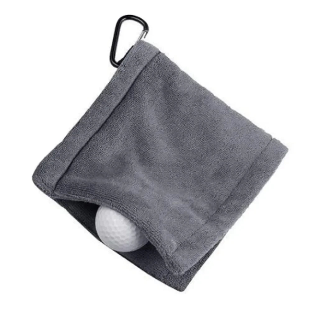 1 golf ball cleaning towel Microfiber scrub cleaning club wipe Ball