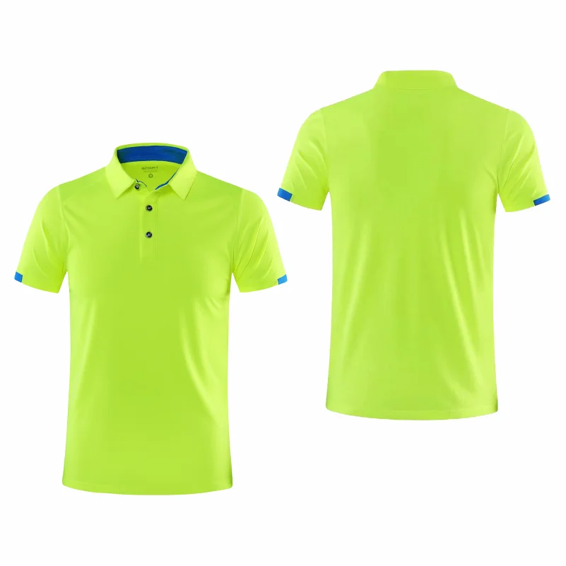 Quick Drying Short Sleeved Polo Shirt Golf Company Group Brand
