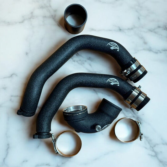 Premium S55 Aluminum Charge Pipes - BMW F87 M2C, F80 M3, F82 M4-0