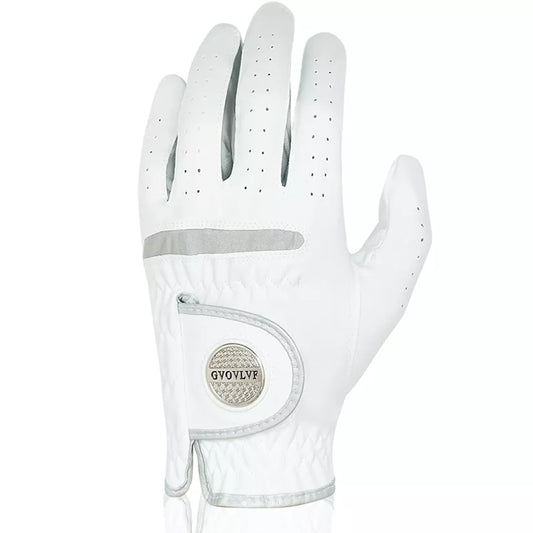 1pc Men's Golf Glove Micro Soft Fabric Breathable Golf Gloves With