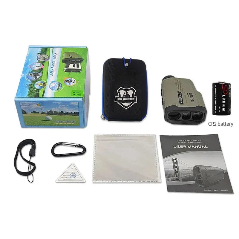1000m Laser Rangefinder Hunting Outdoor 650m Golf Rangefinder