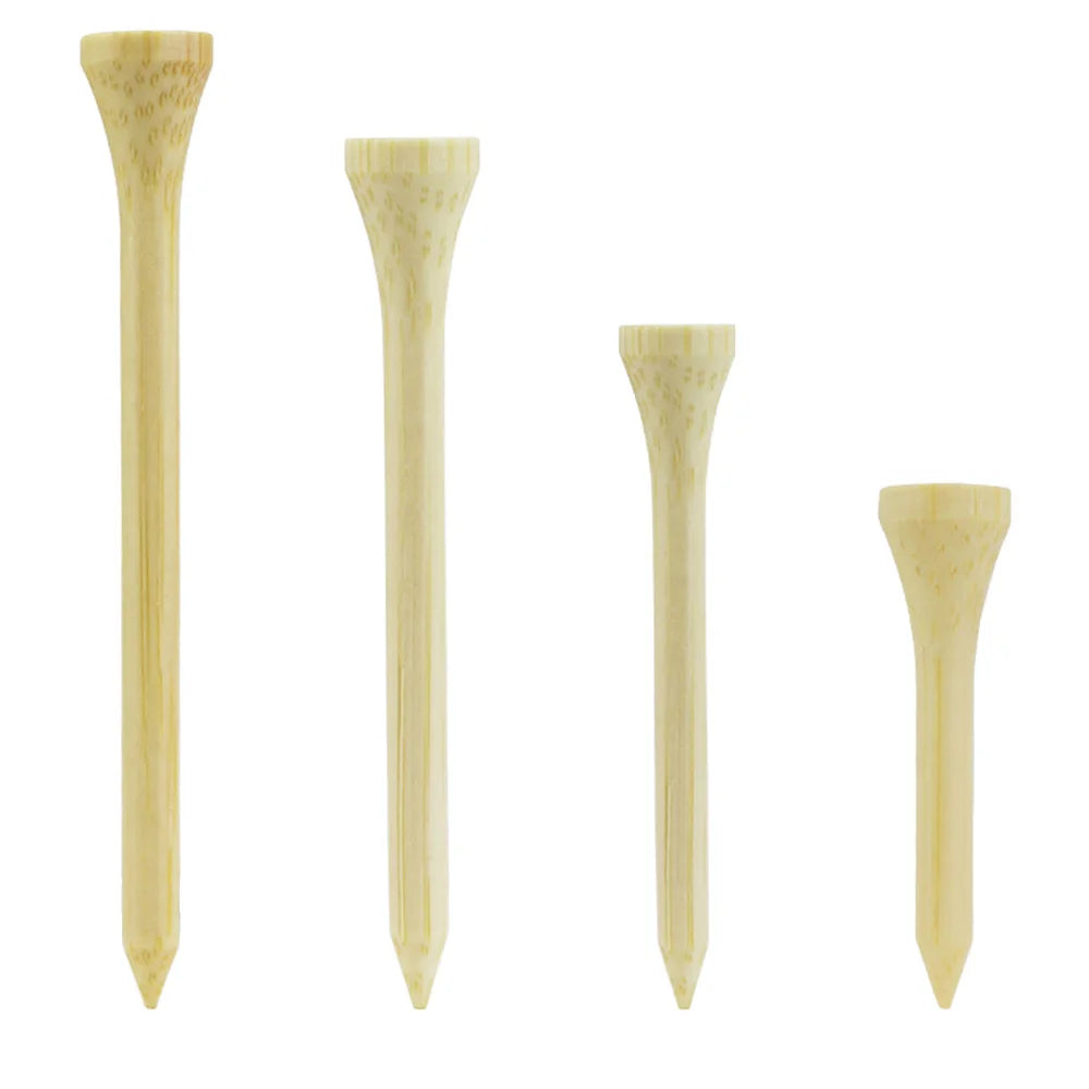 100Pcs/Bag Golf Tees Bamboo Golf Balls Holder 4 Sizes Available Drop