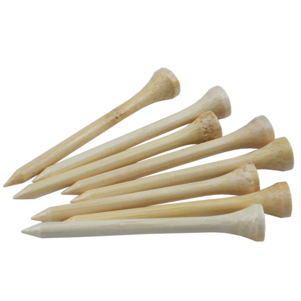 100Pcs/Bag Golf Tees Bamboo Golf Balls Holder 4 Sizes Available Drop