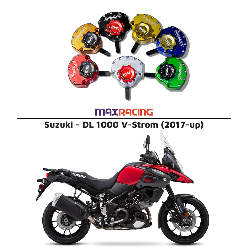 MaxRacing MAX20 Steering Damper for Suzuki DL 1000 V-Strom (2017-up)-0