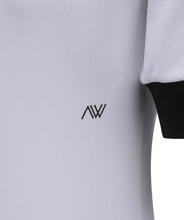 ANEW Golf:  Women Collar Transform Sleeved Long T-Shirt - White