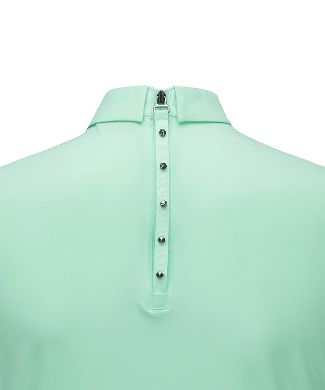 ANEW Golf: Women's Mash Block Point Short Sleeve Long T-Shirt - Light