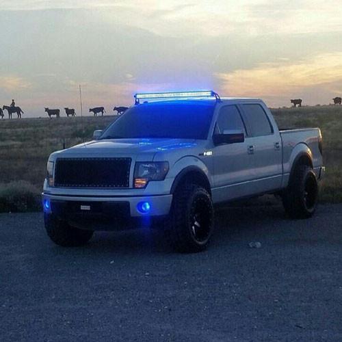Dual Color Strobe 50 inch Led Light Bar-3
