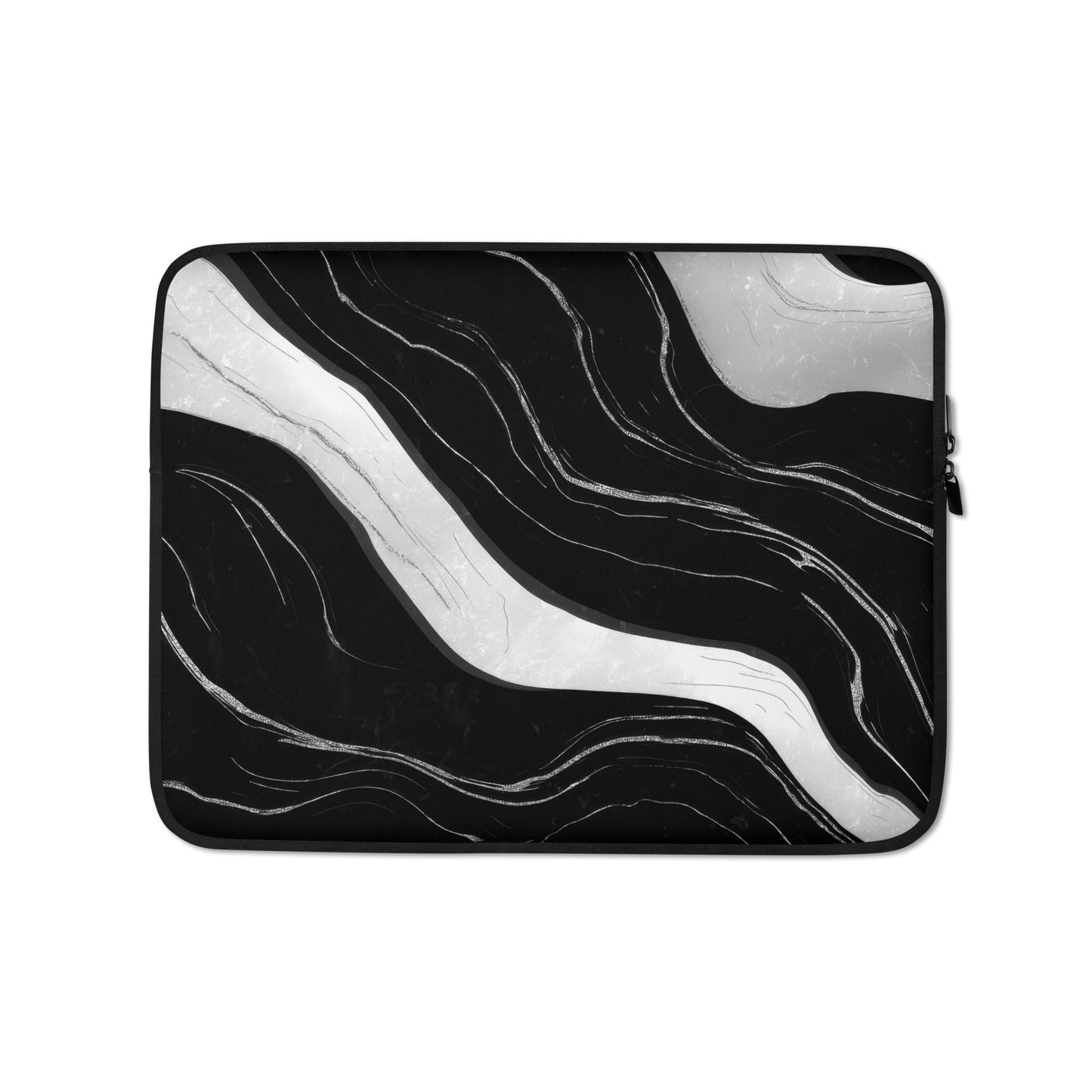 Silver Essence Laptop Sleeve-0