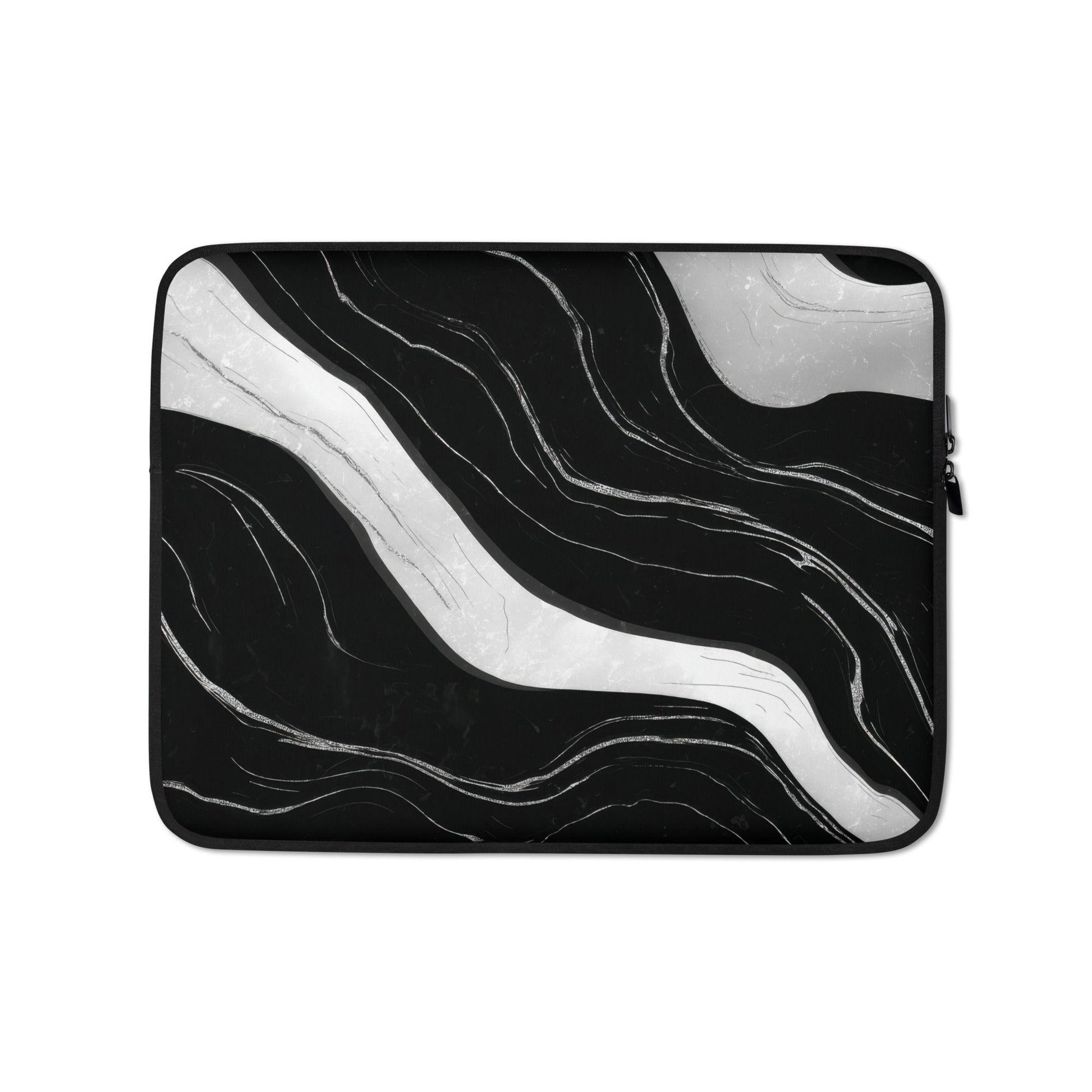 Silver Essence Laptop Sleeve-0