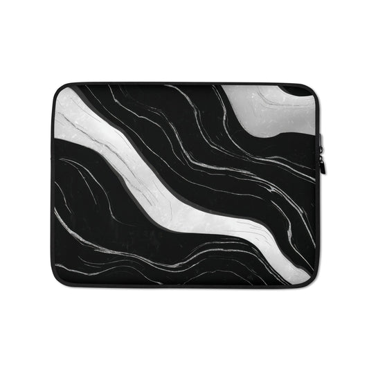 Silver Essence Laptop Sleeve-0