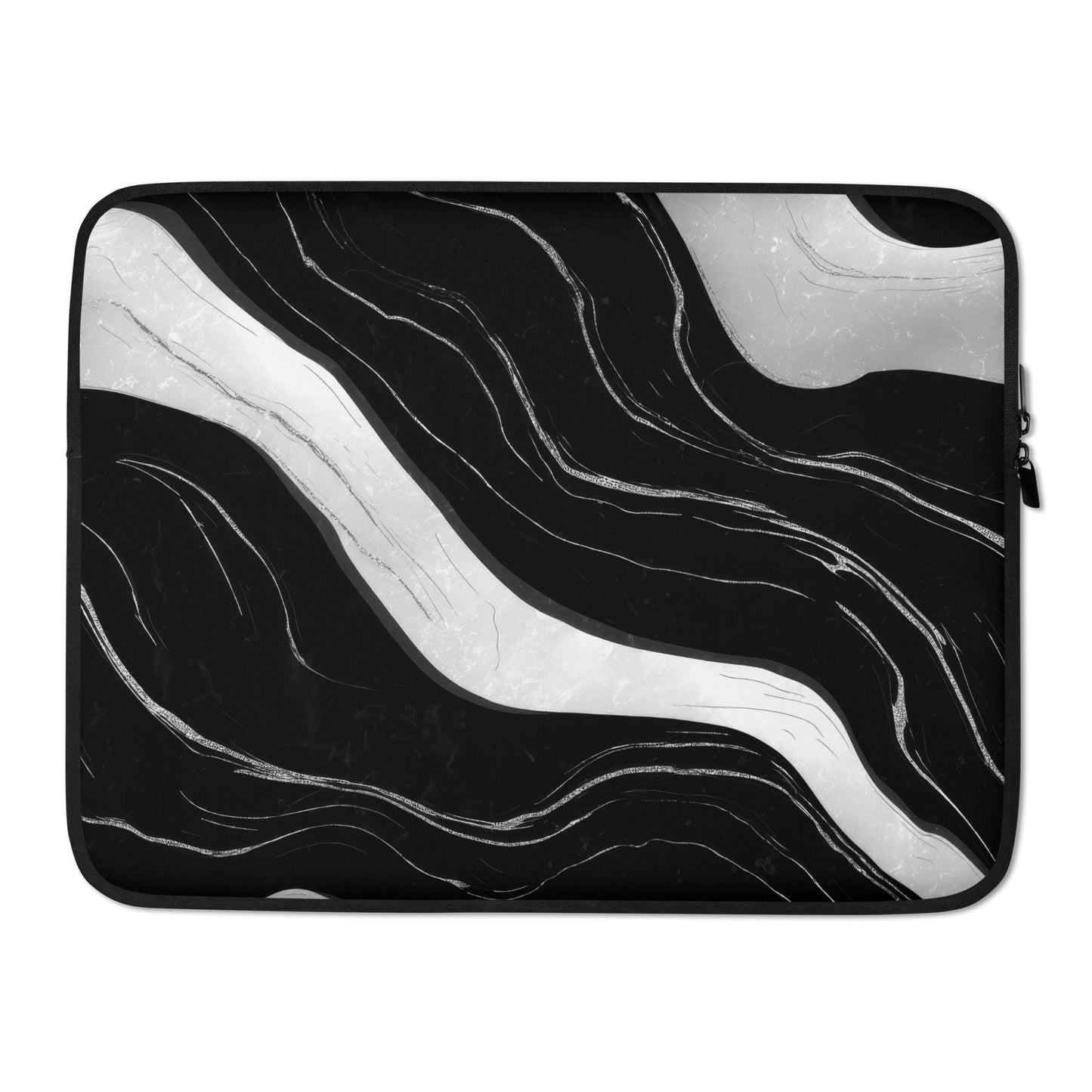 Silver Essence Laptop Sleeve-1