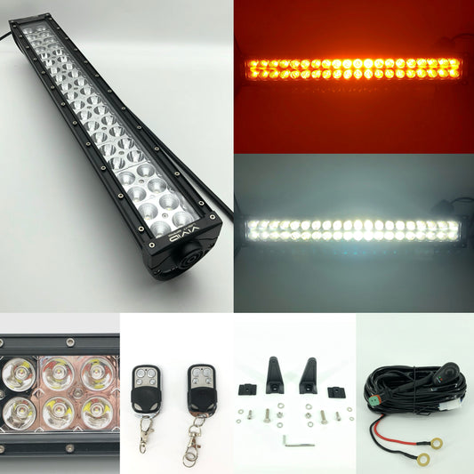Dual Color Strobe 50 inch Led Light Bar-0