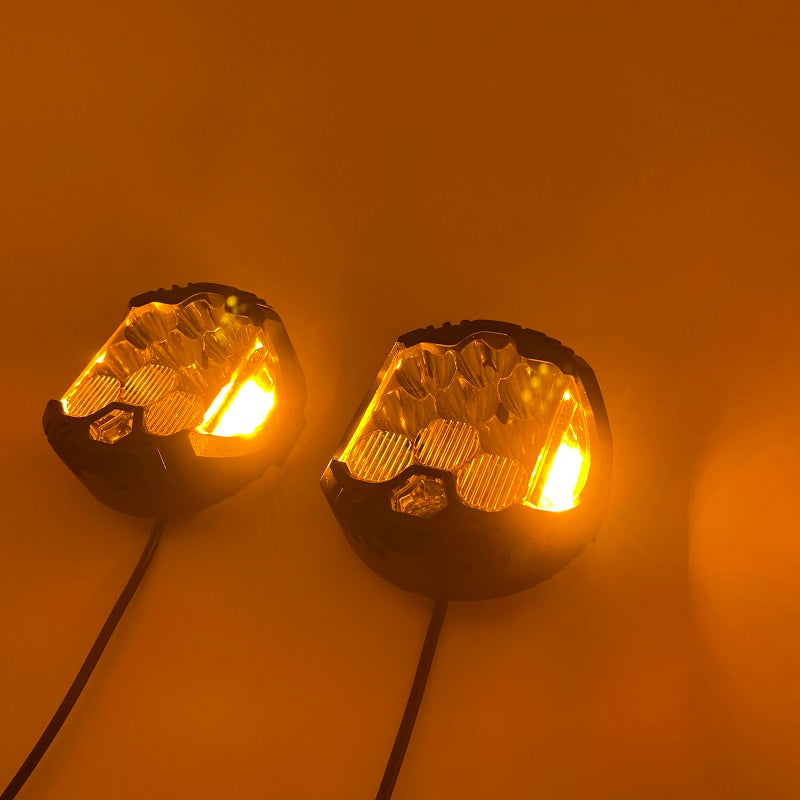 5'' 75w Side Shooter round off road lights for trucks (2 packs)-4