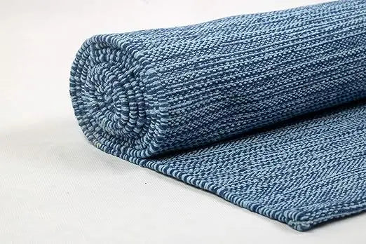 Organic Cotton Yoga Mat - Handmade, Non-Toxic, Chemical-Free for Exercise, Workout, and Wellness Practices