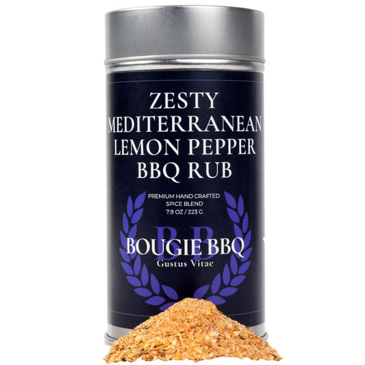 Zesty Mediterranean Lemon Pepper BBQ Rub & Seasoning-0